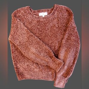 Women's Pink Rose Sweater Size Sm